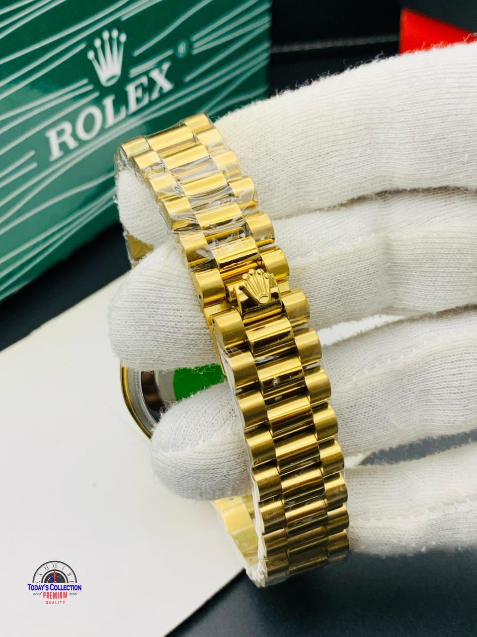 ROLEX DATE JUST GOLDEN